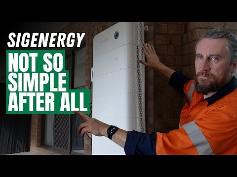 What They Should Be Telling You About Your Sigenergy Installation | Battery, Backup, EV, Solar