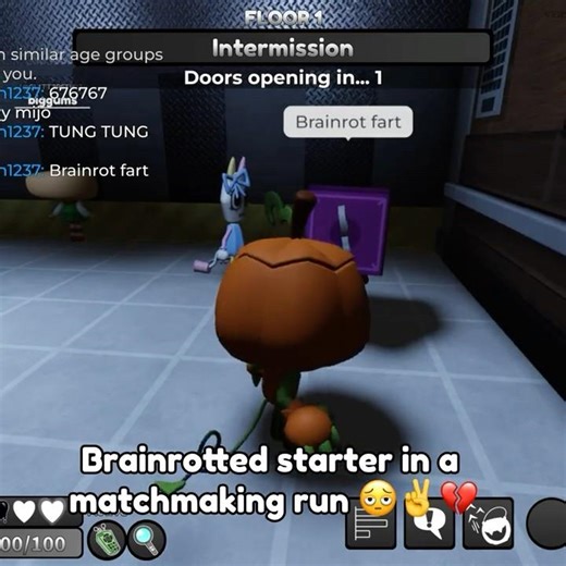 Reuploaded with better graphics #dandysworld #brainrot #starter #roblox #shorts