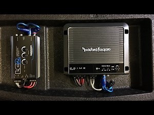 2016+ Honda Civic Type R Subwoofer Amplifier Installation