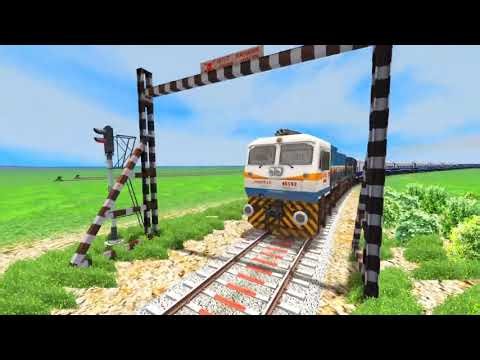 TRAIN VS TRAIN || Two Trains Crossing Eash Other