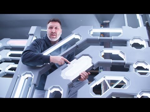 I Built These Stairs for Our Starship Office