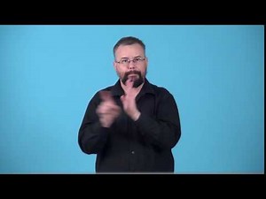 Watch how to sign 'alarm bell' in American Sign Language.