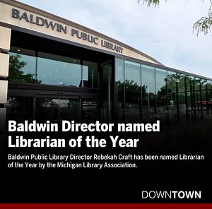 Baldwin Public Library Director Rebekah Craft has been named Librarian of the Year by the Michigan Library Association. Craft has been the director of the Baldwin Public Library since January 2021 and prior to that time had been the associate director since July 2015. She had previously been with the Rochester Hills Public Library. https://www.downtownpublications.com/single-post/baldwin-director-named-librarian-of-the-year #birminghammichigan #bloomfieldhillsmichigan #bloomfieldhills #bloomfiel