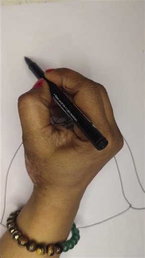 Barbie doll drawing #shorts #youtubeshorts #drawingideas #drawing #easydrawing #girldrawing