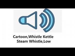 Cartoon,Whistle Kettle Steam Whistle,Low