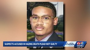 5 charged in hazing death of Southern University student enter pleas in court