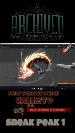 Archived Callisto Sneak Peak 1 #limbuscompany #roblox #archived #libraryofruina #callisto #short