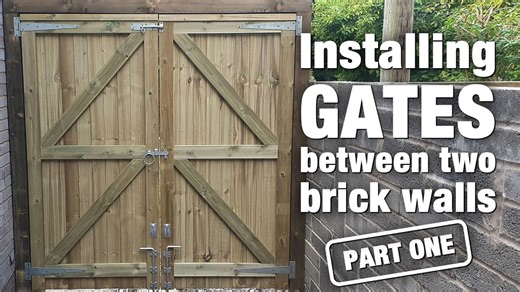 Step-by-step: Installing gates between walls