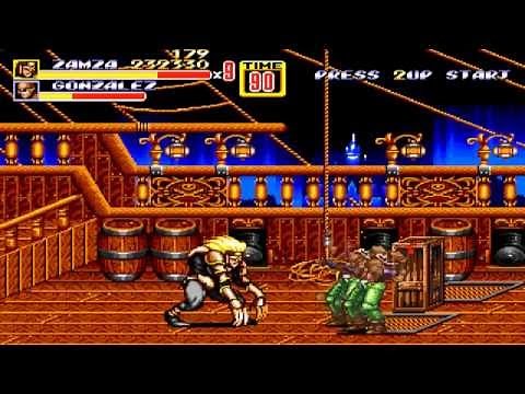Streets of Rage 2 - Zamza playthrough