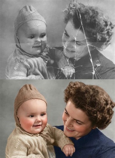 Old Photo Restoration & Colorization Service | Vintage Photo Repair, Enhancement and Coloring - Etsy