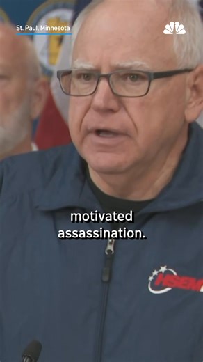 18K views · 443 reactions | State Rep. Melissa Hortman of Brooklyn Park and her husband, Mark, were killed in "what appeared to be a politically motivated assassination," Gov. Tim Walz said at a news conference Saturday. "Our state lost a great leader, and I lost the dearest of friends," Walz said. https://on.nbcboston.com/RmqgpBh | NBC10 Boston | Facebook
