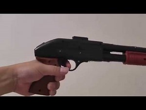 １００均 ﾀﾞｲｿｰで子供用おもちゃの鉄砲が面白い!(Toy for the child)