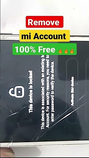Redmi Phone mi Account permanent Remove 100 % FREE of Cost 🔥🔥🔥 Unlock mi Account Redmi Note 4 🔥🔥🔥
