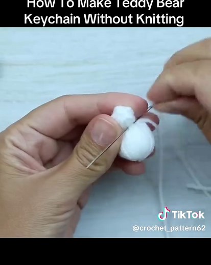 DIY Teddy Bear Keychain Making Guide