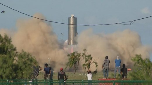 SpaceX completes hop test for Starship spacecraft prototype for Mars flight