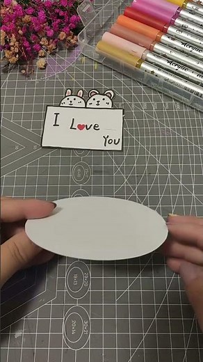 Cute "I Love You" Card DIY | Easy & Adorable Handmade Love Note! 💕
