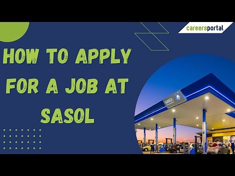 How To Apply For A Job At Sasol | Careers Portal