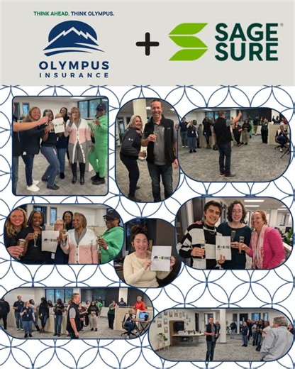 Olympus Homeowners Insurance on Instagram: "We’re excited to share an important milestone for Olympus Insurance. Our new partnership with SageSure brings added strength and stability while keeping the same Olympus team, service, and commitment you know and trust. 💙 We look forward to collaborating with SageSure to expand our services and solutions while enhancing your experience. More details coming soon!"