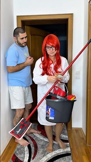 The Secret Housekeeper 🤫😁-Funny Family #funnyvideo #comedy #humor #shorts