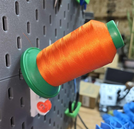 Large Thread Spool & Bobbin Holder for IKEA SKADIS Sewing for Large Spools and Size A Bobbin - Etsy