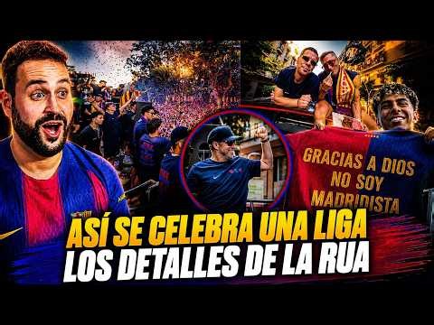 🎉The BARÇA PARTY! HISTORIC PARADE! UNLEASHED, DANCING, CHANTS... THIS IS HOW YOU CELEBRATE a LEAG...