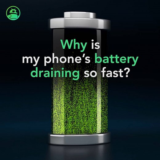 Why is my phone’s battery draining so fast? Read more: https://andauth.co/YbuHg8 | Android Authority