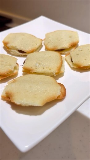 I Tried Making Langues de Chat with Leftover Egg Whites! #sweets #easy #howto #recipe