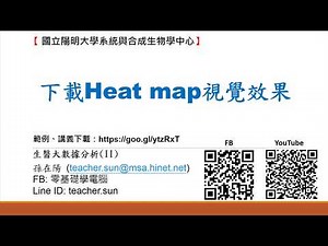 29.下載Heat map視覺效果(生醫大數據分析II)(國立陽明大學系合中心) Power BI