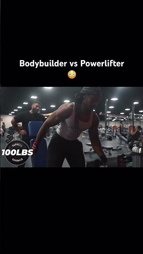 Bodybuilder vs Powerlifter 😳