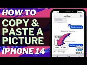 How to Copy and Paste Picture on iPhone 14