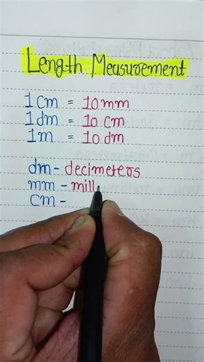 Length measurement #youtube#youtubeshorts#youtubeindia#shorts#maths#mathamatics#study#students#gyaan