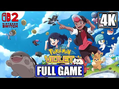 POKEMON VIOLET Gameplay Walkthrough FULL GAME [4K 60FPS SWITCH 2] - No Commentary