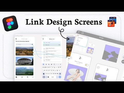 How to link page to another in Figma (Add Connection)