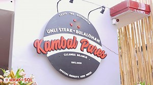 9.9K views · 162 reactions | Unli steak, Overload Dinosaur Ribs and Pares ay ilan lang sa pwede ninyong ma enjoy sa Kambal Pares! Tara Mangaon ta! | AKAY ni SOL Food, Tourism and Adventure goes to Region IV-A, Laguna #AKAYniSOLPARTYLIST #AKAY #SolAragones #AKAYsaPWD #PWD #Supportlocal | AKAY ni SOL | Facebook