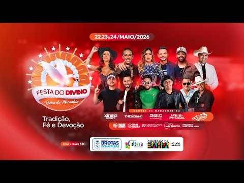 Festa do Divino 2026 - Tradição, Fé e Devoção - Padre Alessandro Campos - 24-05-2026