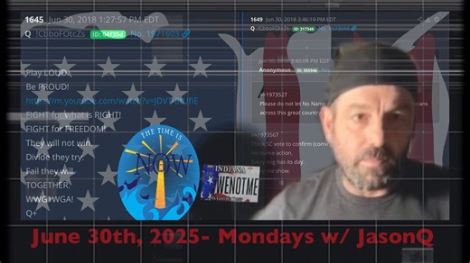 Monday with JasonQ - June 30th, 2025