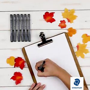 25 reactions · 3 comments | Watch the leaf's transformation!  Design your artwork same but different with our pigment liner. | STAEDTLER | Facebook