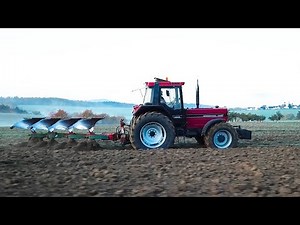 Ein Tag Pflügen - Case IH 1455 XL Turbo Sound - Farmvlog