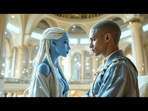 The Human Didn’t Notice at First… But One Alien Girl Was Always Watching.. Sci-Fi Story