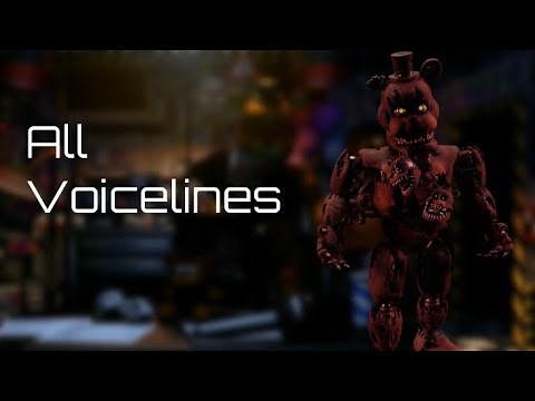 Nightmare Freddy All Voicelines (with subtitles)