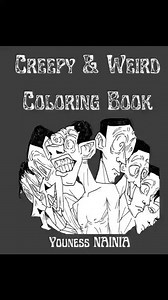 Step into a world of the beautifully bizarre! 🎨 The Creepy & Weird Coloring Book brings you 40 original hand-drawn characters—strange, quirky, and oddly fascinating. Let your imagination run wild as you color eerie faces, odd creatures, and delightfully weird designs. ✨ Perfect for relaxation, creativity, and anyone who loves the strange side of art! 📘 Printed in large 8.5x11" format — single-sided pages, high-quality lines, and ready for your pencils or markers. 🕯️ The perfect gift for weird