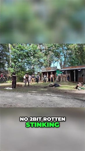 Bounty Hunter Shot! Fugitive Escapes Capture in Intense Standoff! #shorts