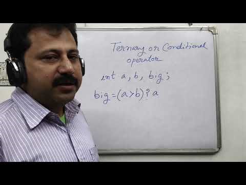 Ternary or Conditional Operator part 1 c c++ java bluej ( @madeeasycomputerwithmonojsir )