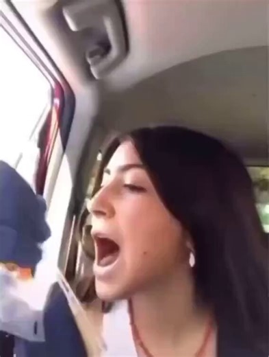 She really tried to play that off