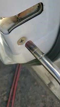 Honda CRV how to remove door lock actuator bolts