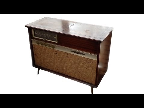 1958 RCA Victor Stereo Orthophonic Dual Amplifier Console (PART 1)