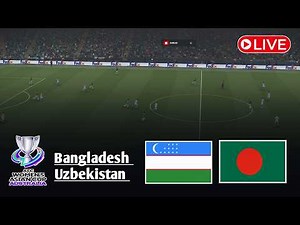 LIVE: Bangladesh vs Uzbekistan Women | AFC Women's Asian Cup | Watch efootball Gameplay & Commentary