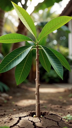 The Sweet Growth of Mango Trees: A Time-Lapse Journey #tree #treegrowth #nature#mango