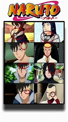 Naruto Characters Different Mark Details 🔥 | Hidden Signs in Naruto & Boruto