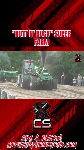 "Rutt N' Buck" Super Farm Tractor at the Bunker Hill Shootout